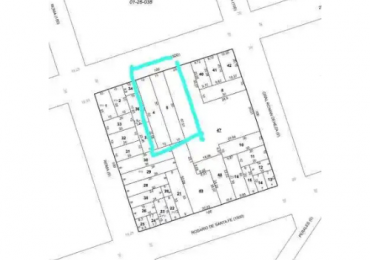 Espectacular lote para inversionistas, corazon de manzana Barrio General Paz